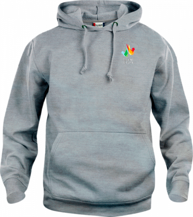 Clique - Ste Hoodie Voksen - Grey melange