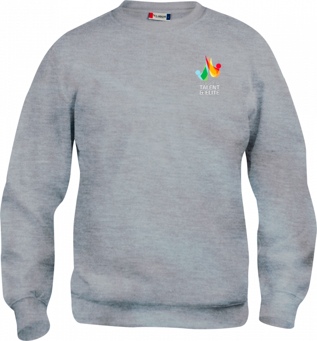 Clique - Cotton Sweatshirt - Grey melange