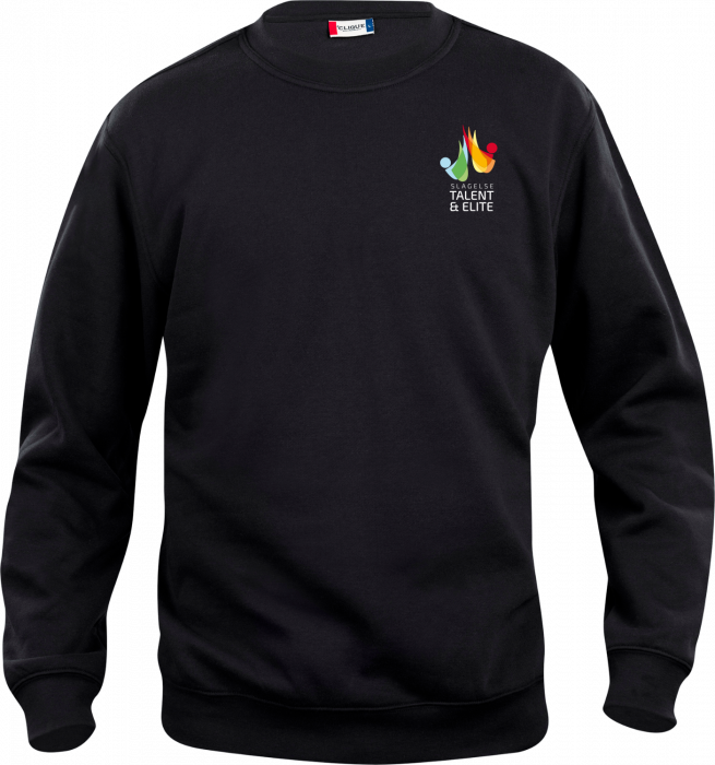 Clique - Cotton Sweatshirt - Czarny